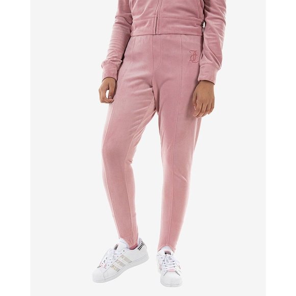 Juicy Couture Women Pintuck Velour Stirrup Pants Size M - Picture 5 of 9